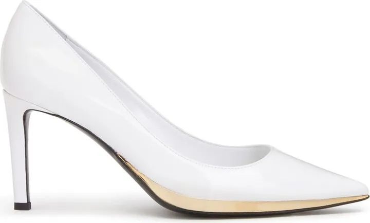 Pointed Contrast-Trim Pumps