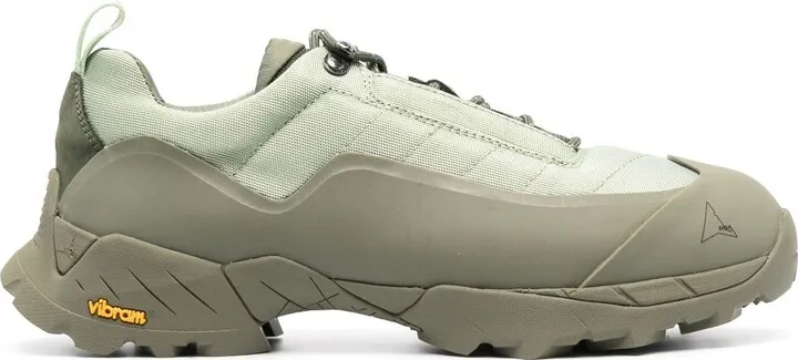 Low-Top Chunky Sole Sneakers