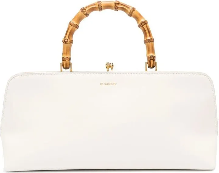 Goji leather tote bag