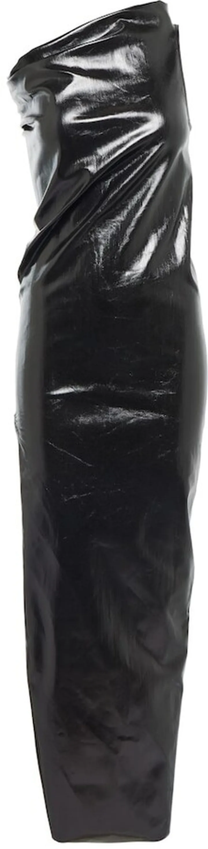 One-shoulder midi dress