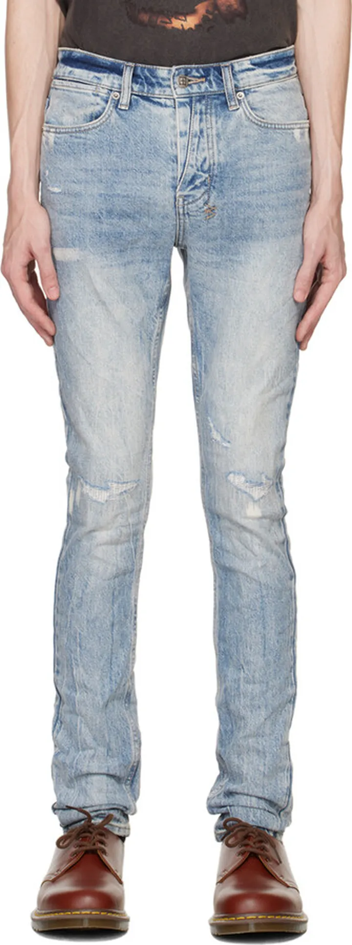 Ksubi Blue Van Winkle Highfly Jeans