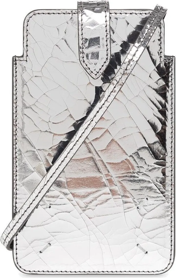 Maison Margiela Metallic Foldover Top Phone Case