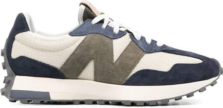 327 Panelled Low-Top Sneakers