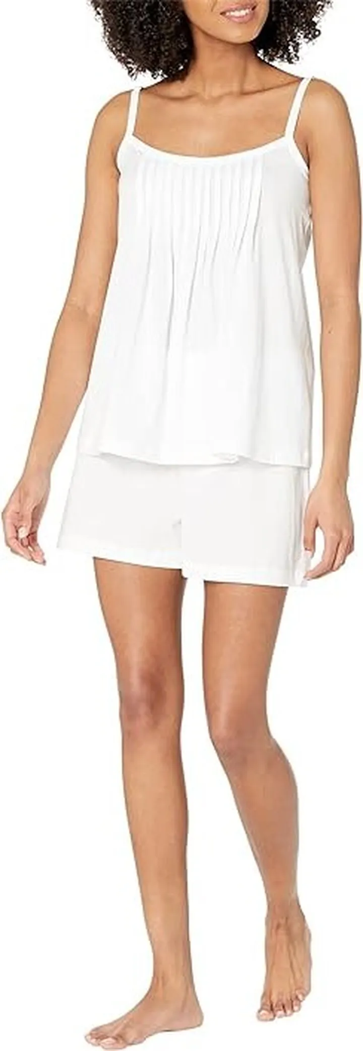 Hanro Juliet Short Pajama (White) Women's Pajama Sets