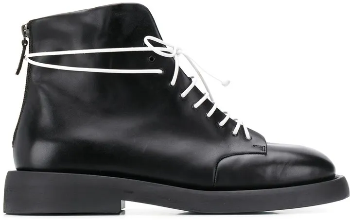 Lace-Up Ankle Boots