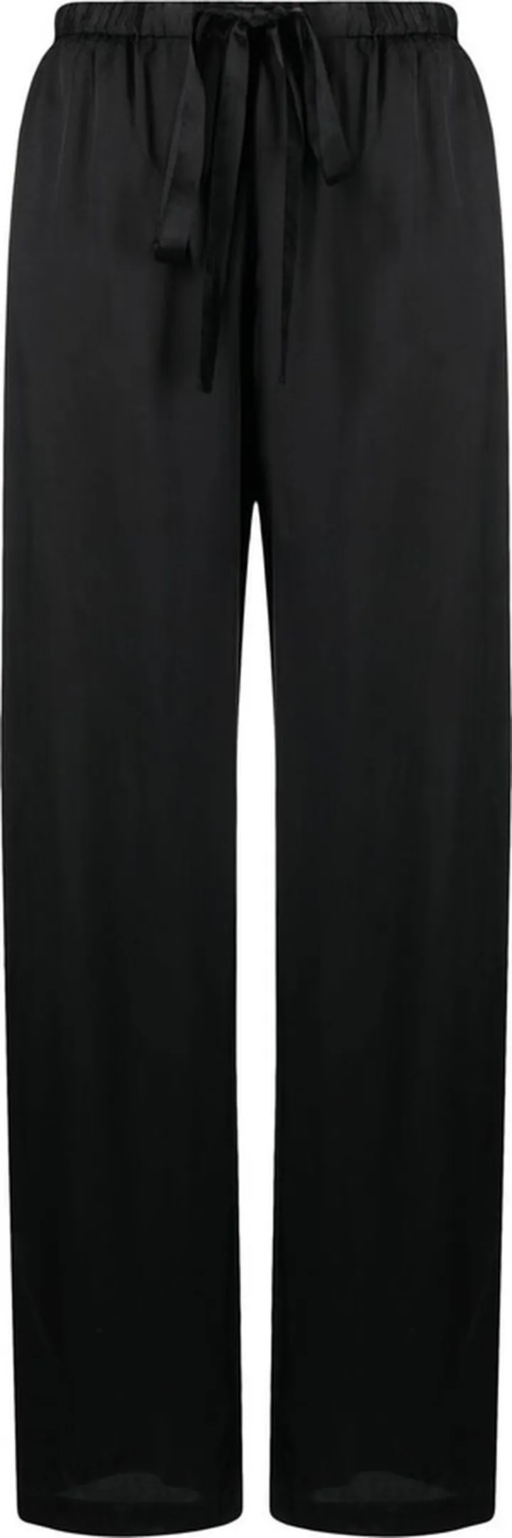 High-Waisted Straight-Leg Trousers