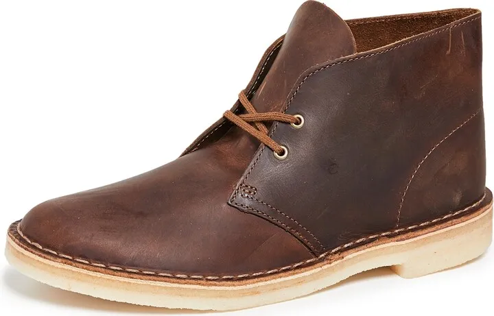 Clarks Leather Desert Boot
