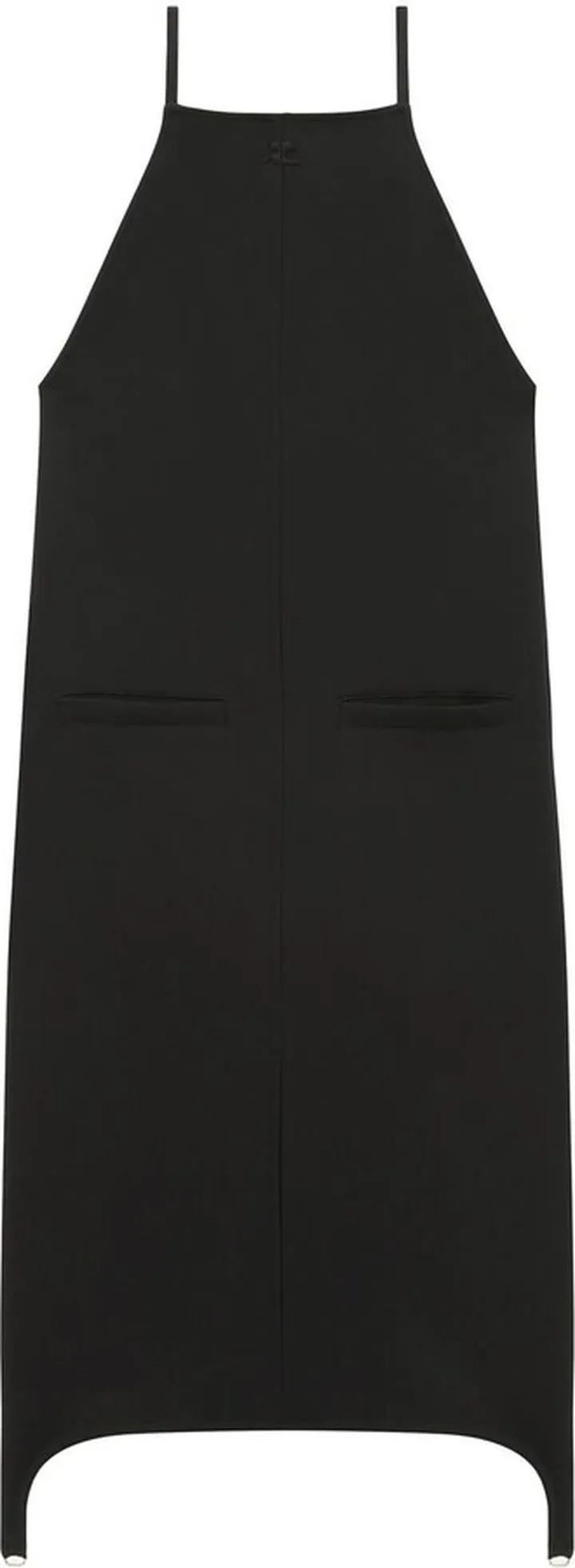 Square-Neck Midi Dress