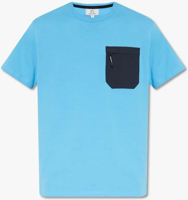 Woolrich Zipped Pocket Crewneck T-Shirt