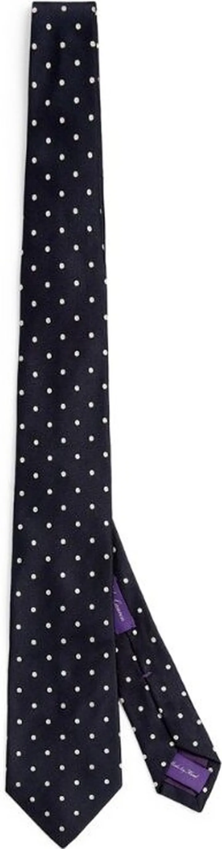 Ralph Lauren Purple Label Silk Polka-Dot Tie