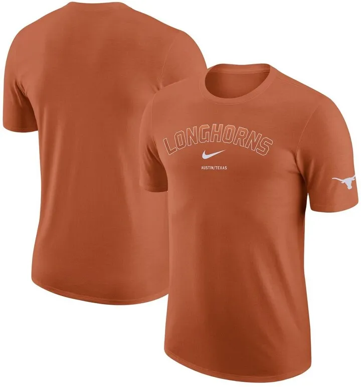 Men's Nike Texas Orange Texas Longhorns Dna Team Performance T-shirt