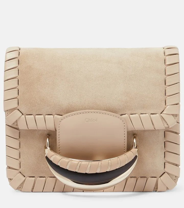 Kattie suede crossbody bag