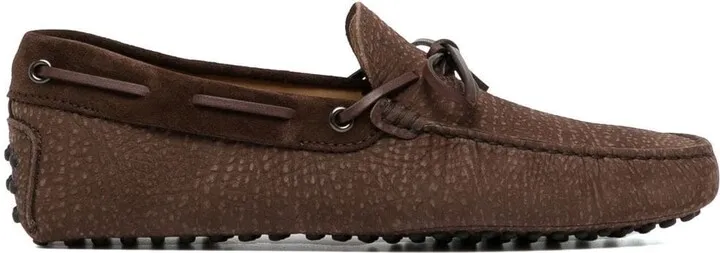 Bow-Detail Leather Loafers