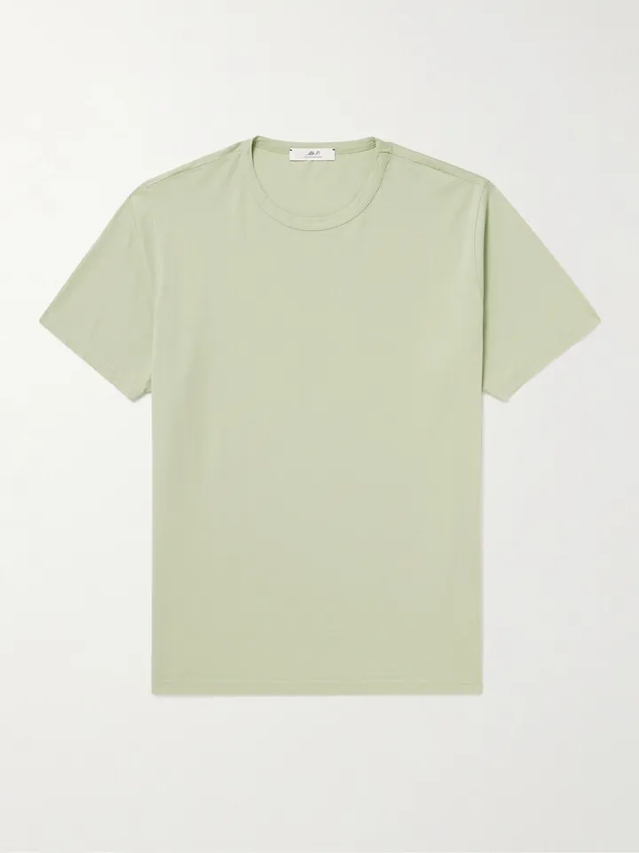 Garment-Dyed Cotton-Jersey T-Shirt