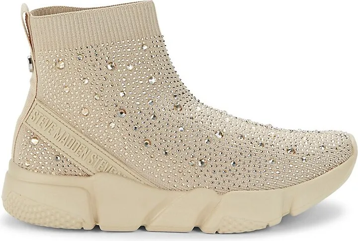 Kaia Encrusted Sock Sneakers