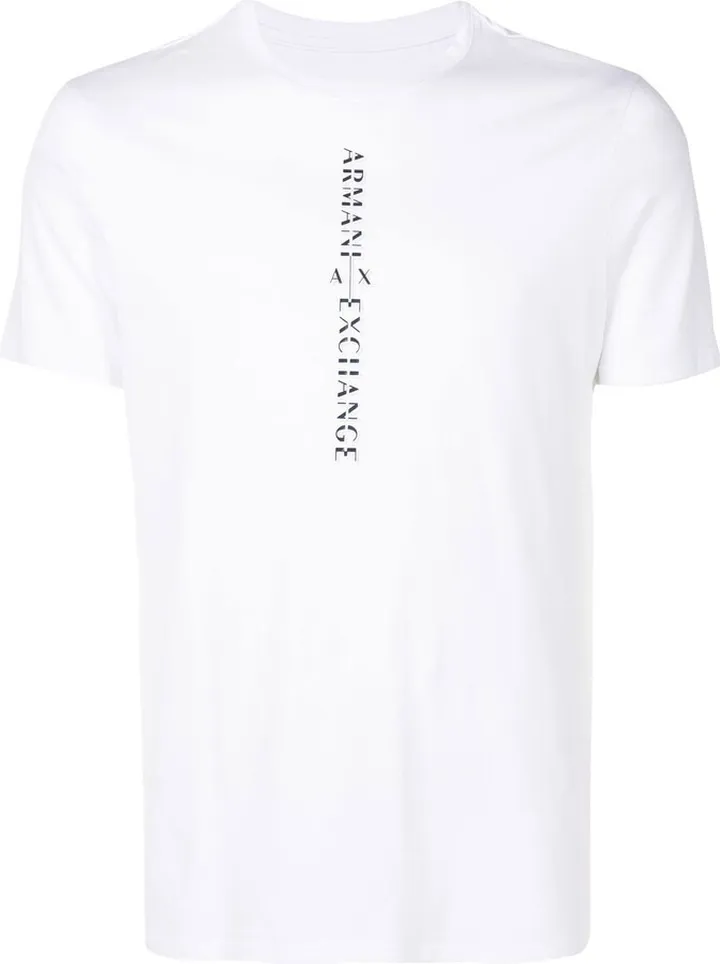 logo-print detail T-shirt