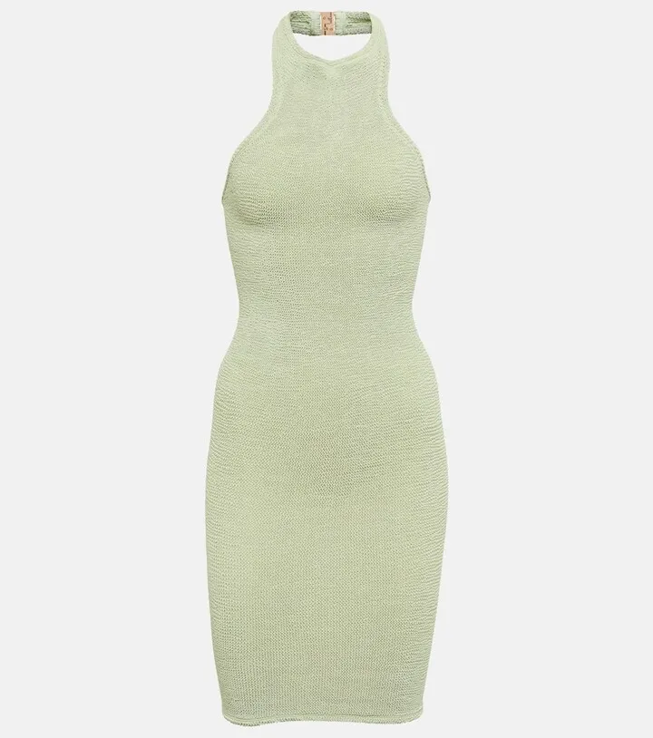 Polly halterneck minidress