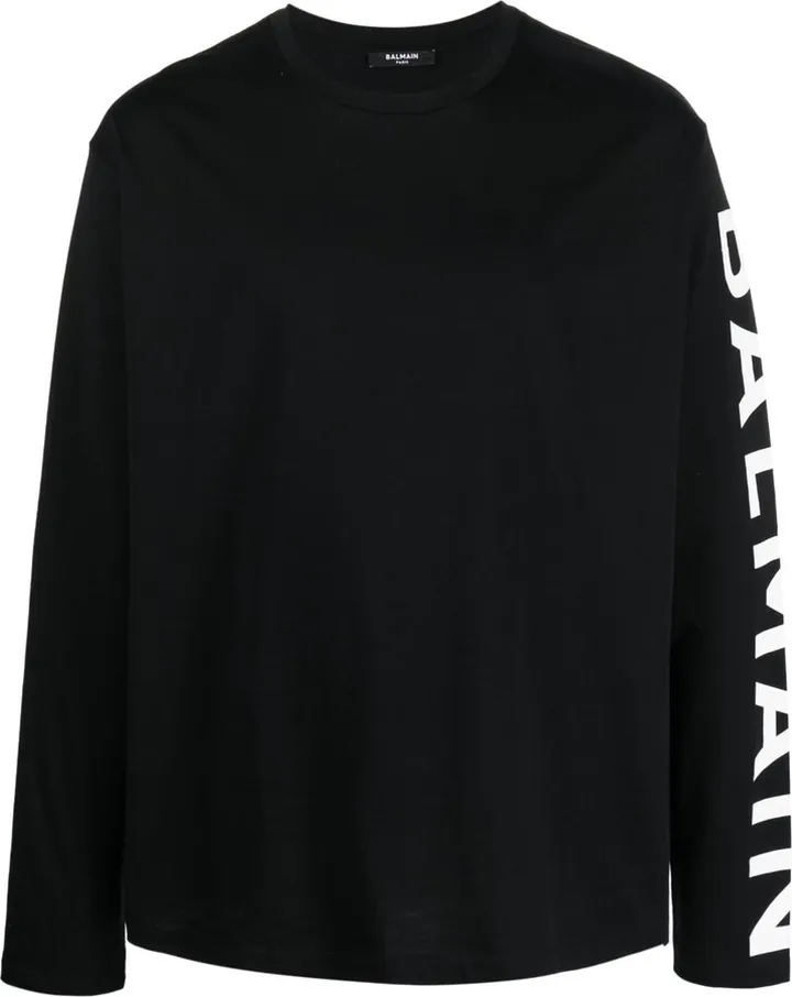 logo-print cotton T-shirt