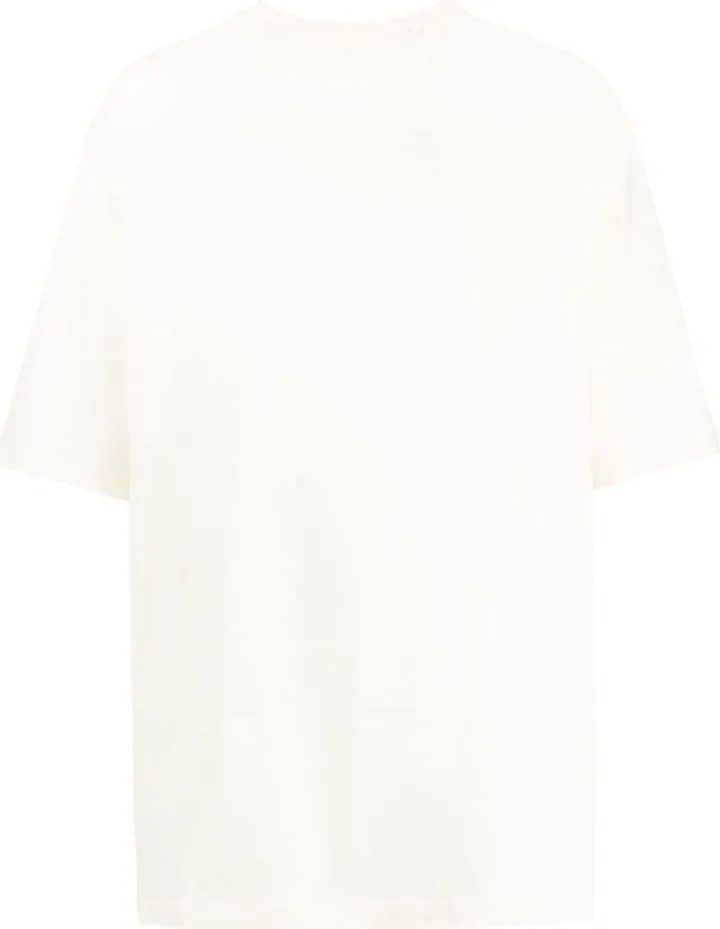 short-sleeved jersey-knit T-shirt