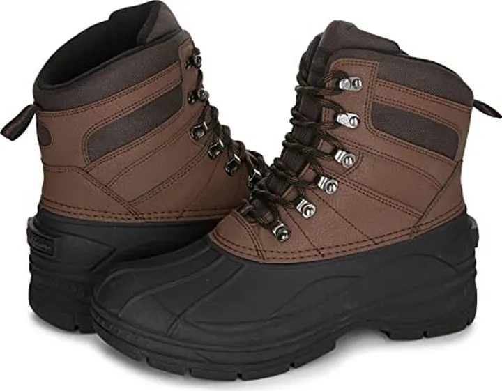 Eddie Bauer Leaven Worth Insulated Mens Hiking Boots | Waterproof Shell
