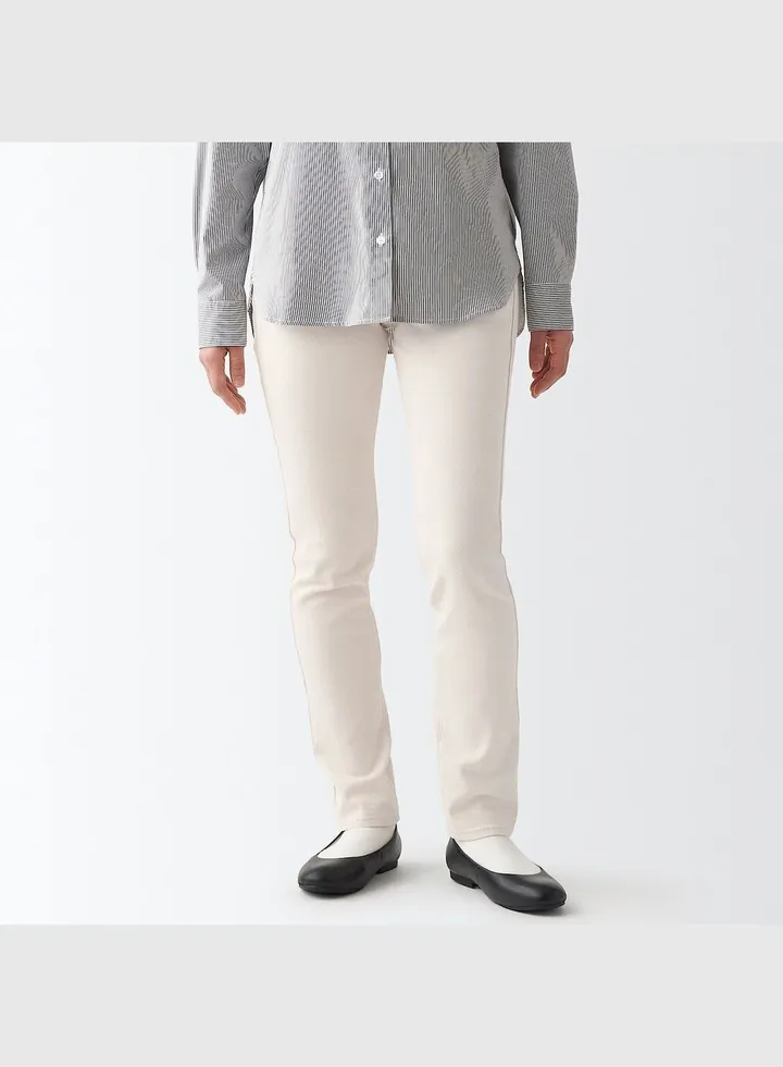 Stretch Denim Slim Pants Inseam L 75 cm