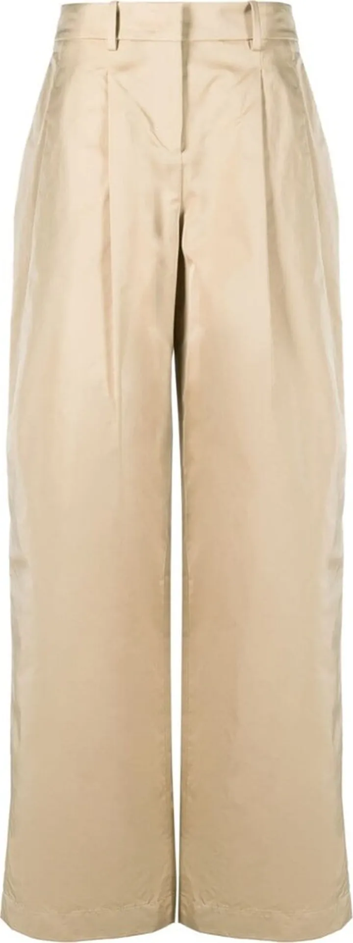 Straight-Leg Tailored Trousers
