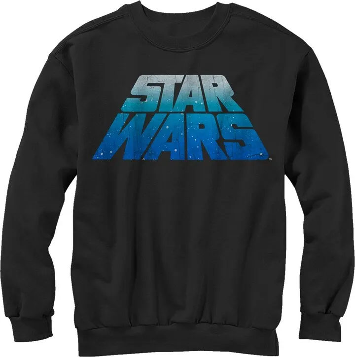 Men's Star Wars Space Logo Sweatshirt - Black - Large