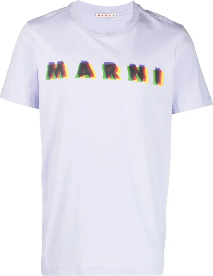 logo-print cotton T-shirt