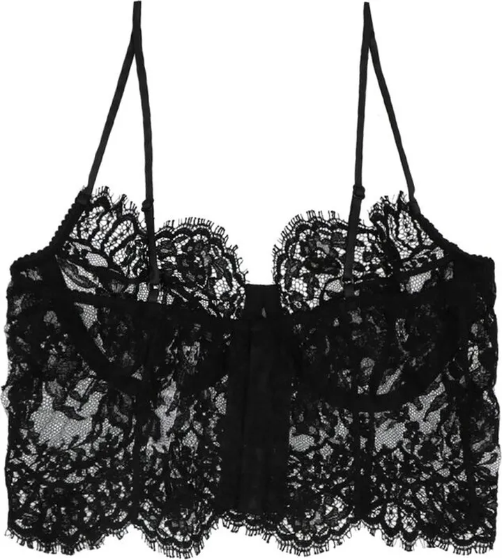 Dolce & Gabbana Lace-Detailed Corset-Bra