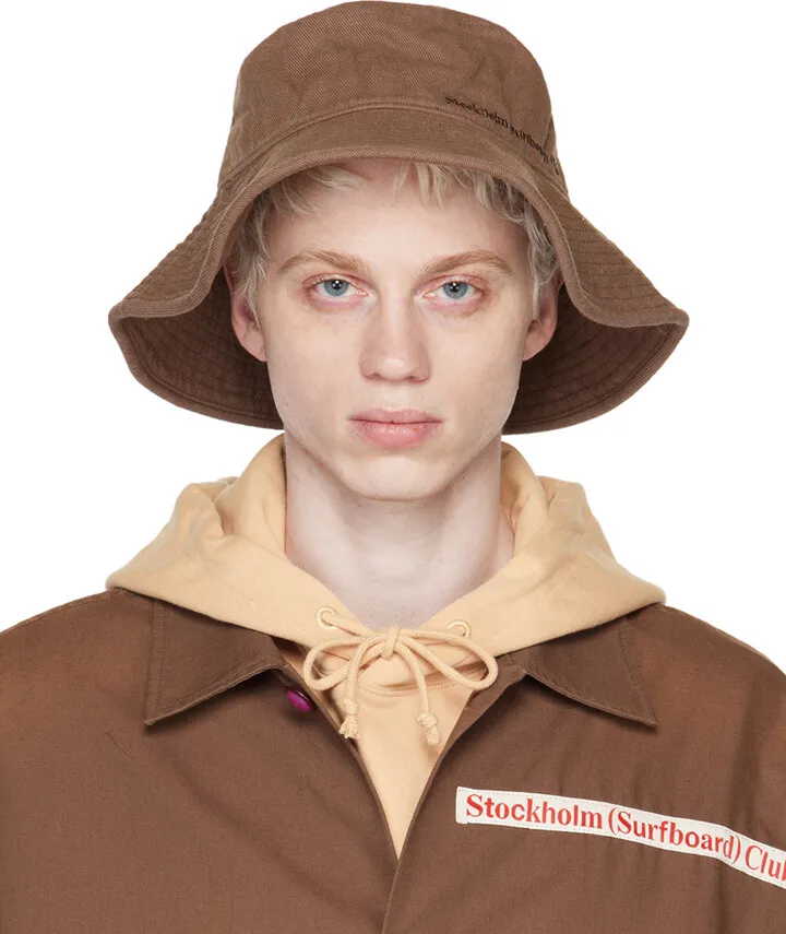 Stockholm (Surfboard) Club Brown Sun Hat