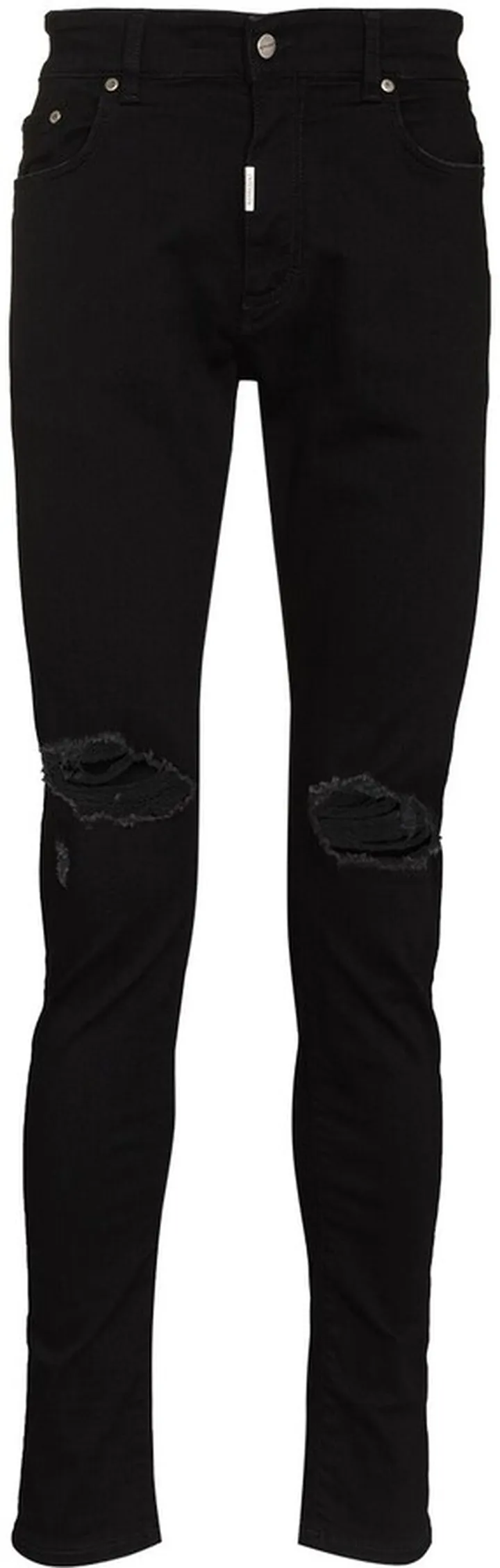 Destroyer distressed-effect slim jeans