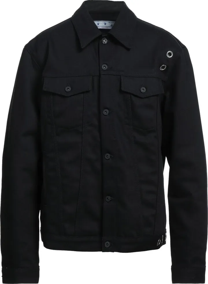 Denim Outerwear Black