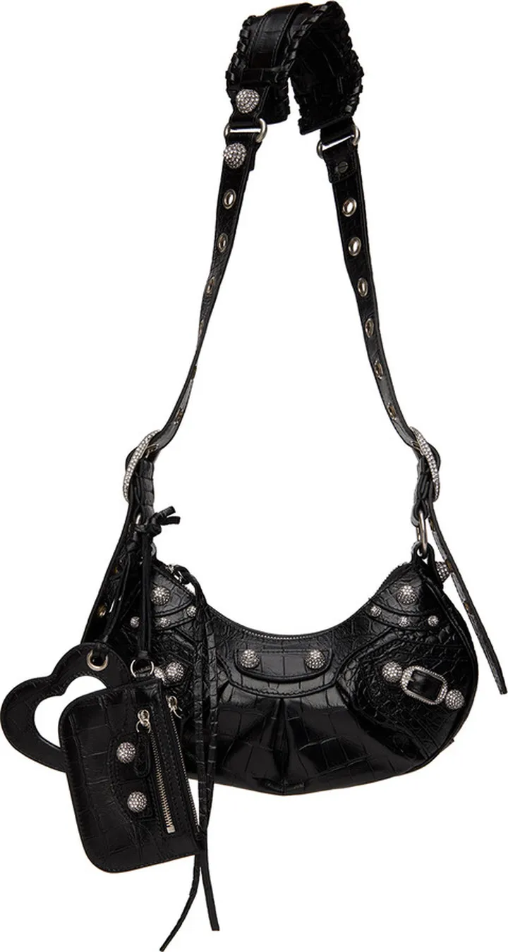 Balenciaga Black XS 'Le Cagole' Shoulder Bag