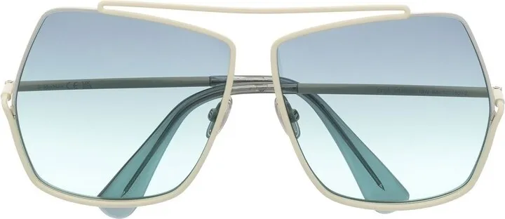 Elsa square-frame sunglasses