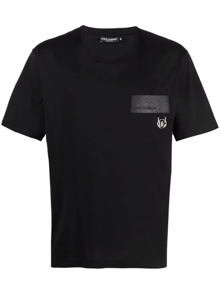 logo-patch short-sleeve T-shirt