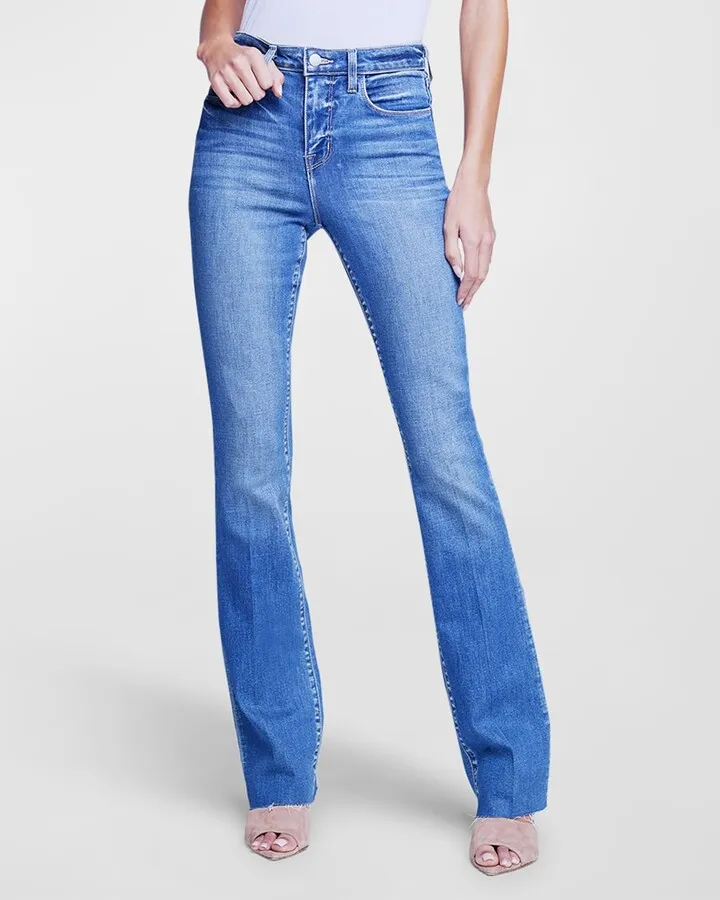 Ruth High Rise Straight Jeans