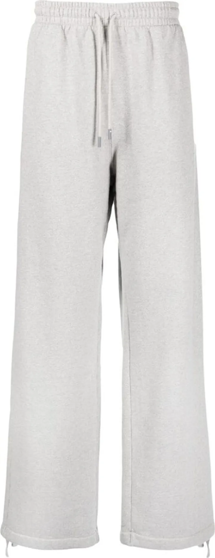 Wide-Leg Cotton Track Pants