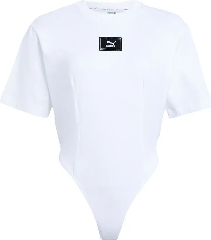 Dare To Bodysuit T-shirt White