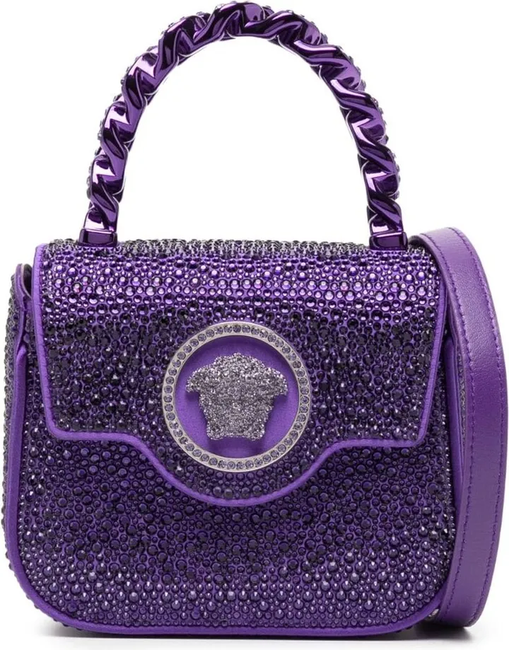 Le Medusa embellished tote bag