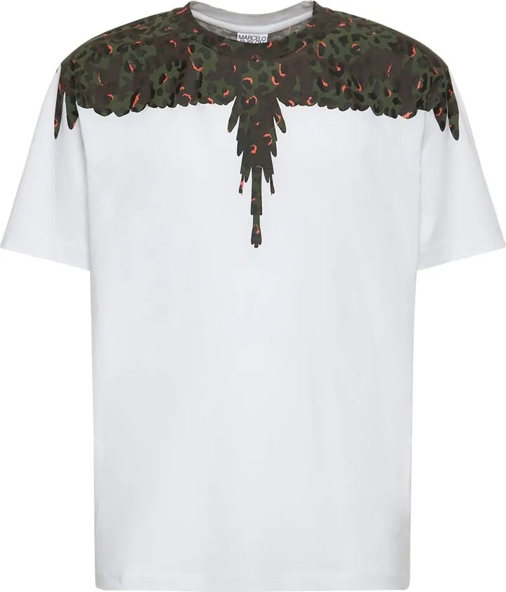 Animalier Wings cotton jersey t-shirt