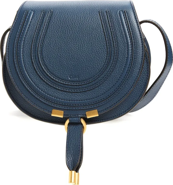 Small Marcie Leather Crossbody Bag