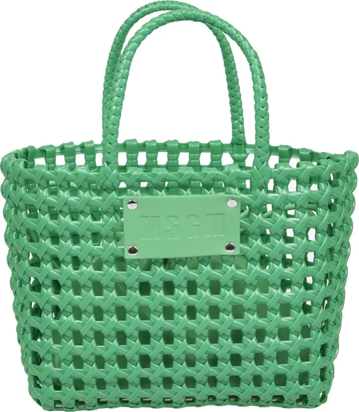 Logo Weave Tote