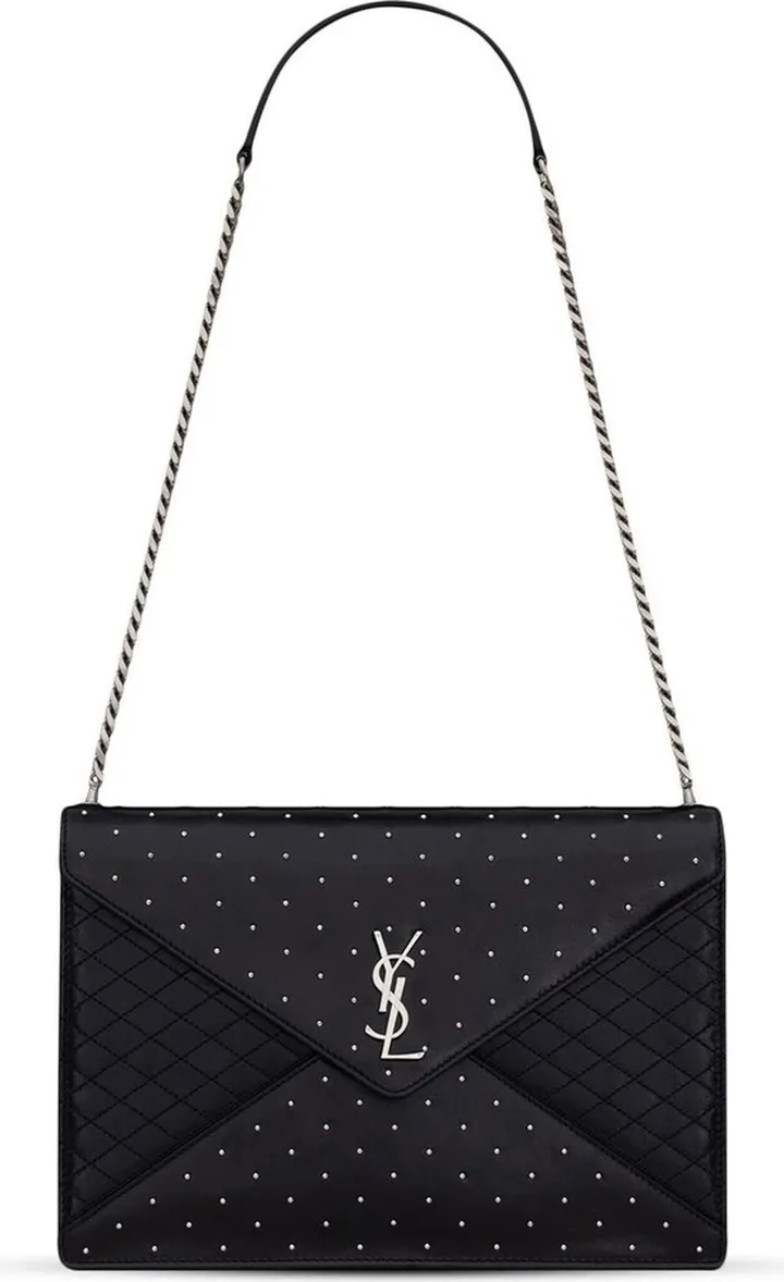 Gaby stud-embellished leather bag