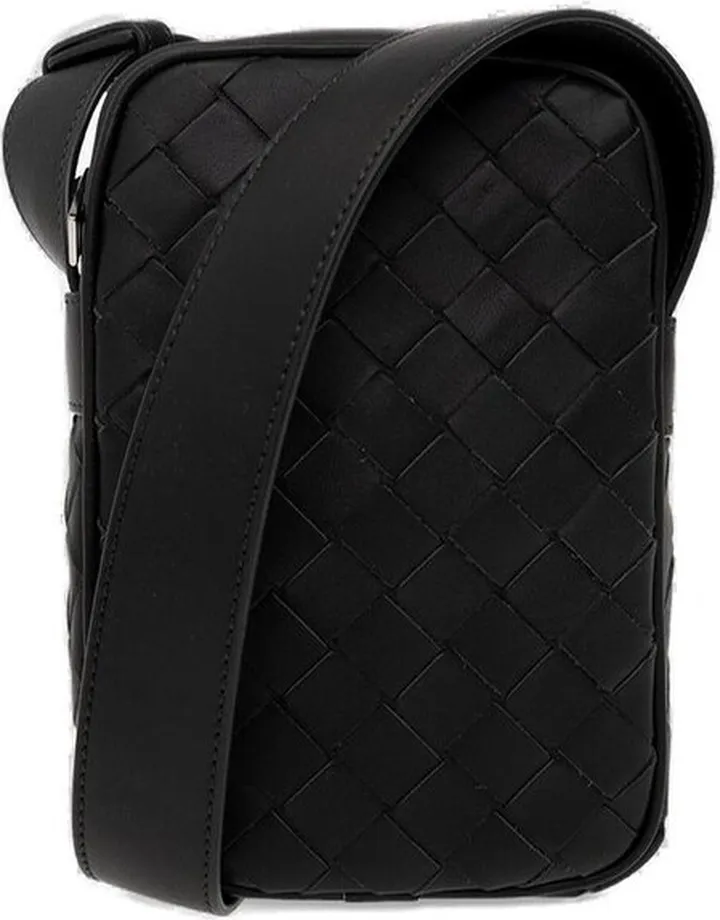 Bottega Veneta Intrecciato Zipped Phone Pouch