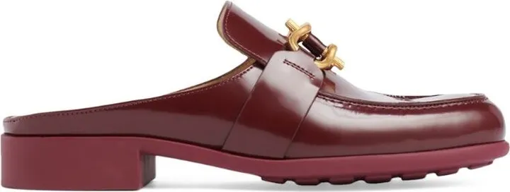 Bottega Veneta Leather Mocassin Monsieur Mules