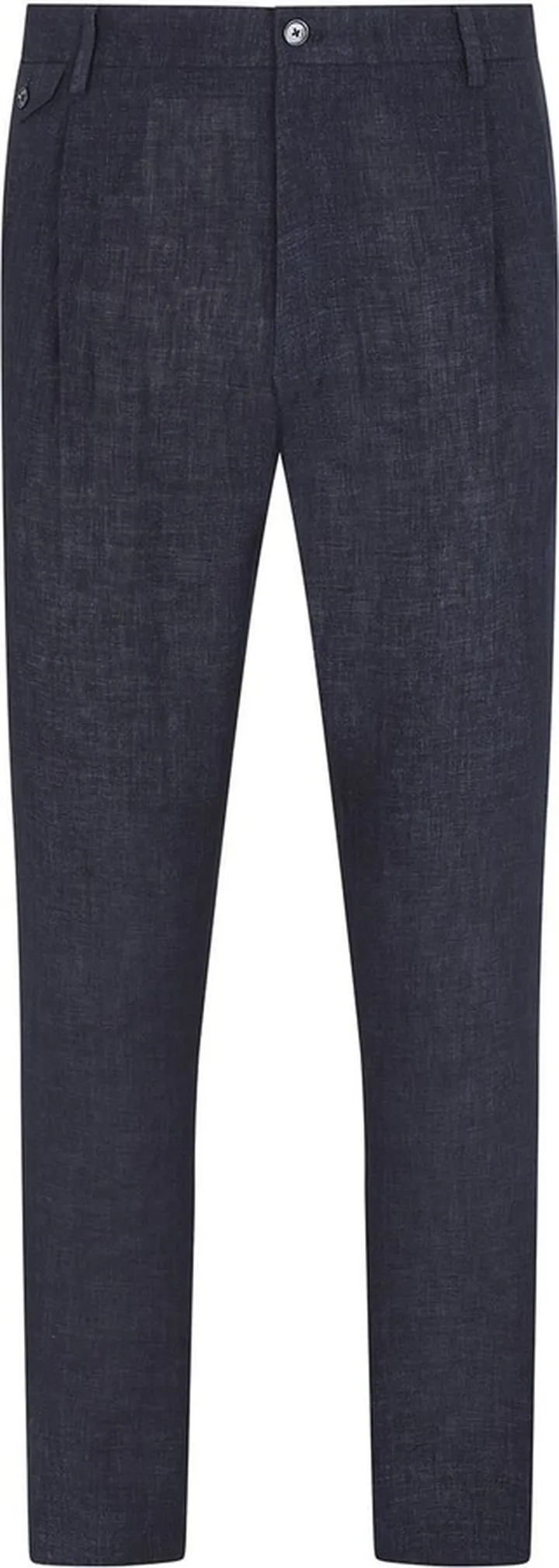Dart-Detailing Mid-Rise Tailored Trousers