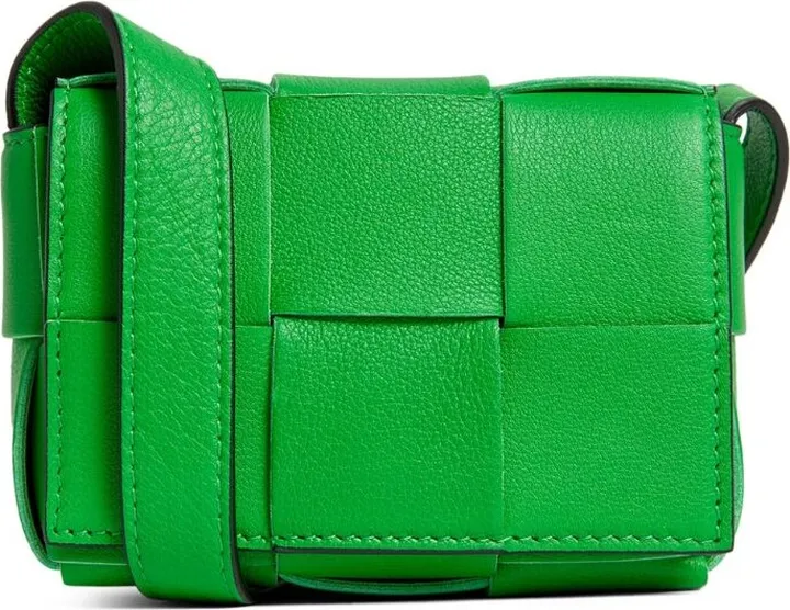 Bottega Veneta Mini Intreccio Cassette Cross-Body Bag