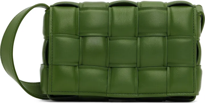 Bottega Veneta Green Small Padded Cassette Bag