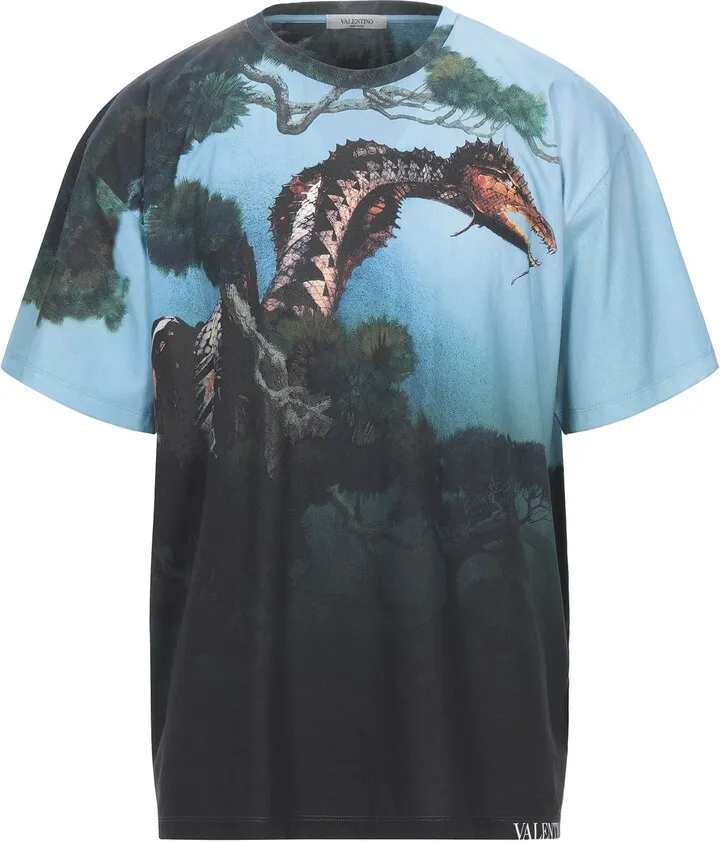 T-shirt Azure