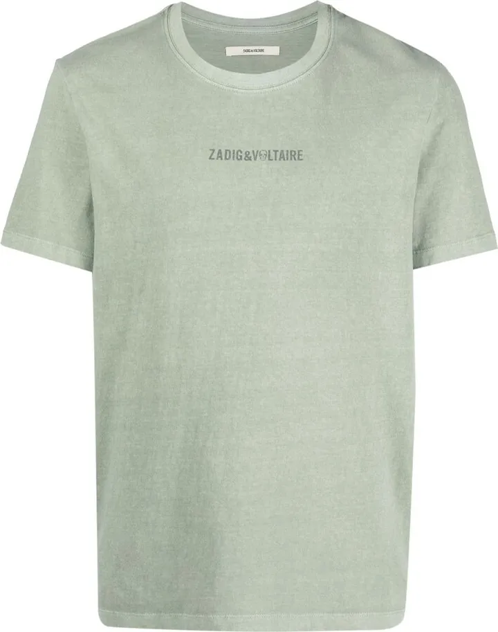 logo-print cotton T-shirt